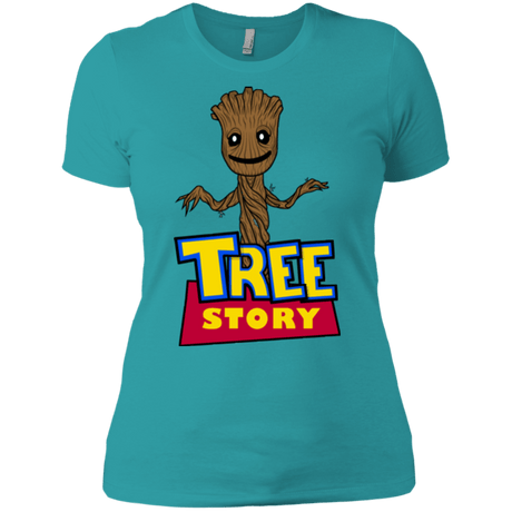 T-Shirts Tahiti Blue / X-Small TREE STORY Women's Premium T-Shirt