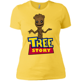 T-Shirts Vibrant Yellow / X-Small TREE STORY Women's Premium T-Shirt