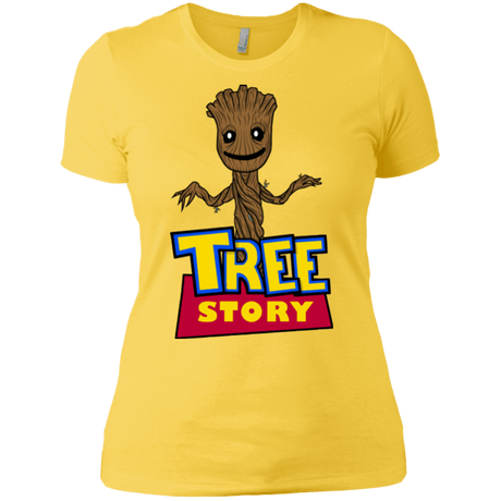 T-Shirts Vibrant Yellow / X-Small TREE STORY Women's Premium T-Shirt