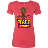 T-Shirts Vintage Red / Small TREE STORY Women's Triblend T-Shirt