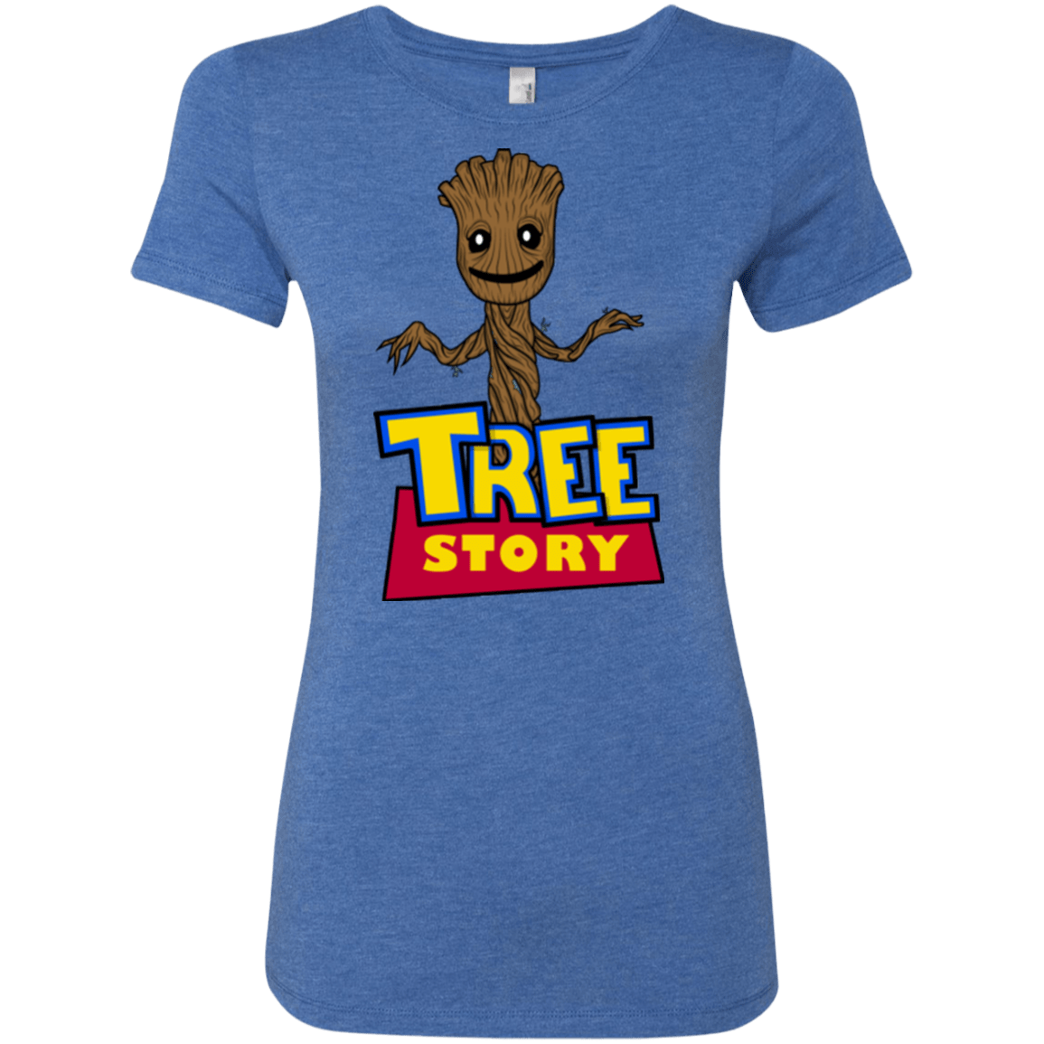 T-Shirts Vintage Royal / Small TREE STORY Women's Triblend T-Shirt