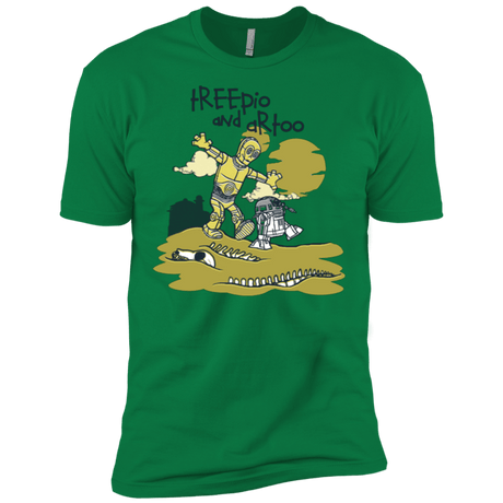 T-Shirts Kelly Green / X-Small Treepio and Artoo Men's Premium T-Shirt