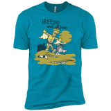 T-Shirts Turquoise / X-Small Treepio and Artoo Men's Premium T-Shirt