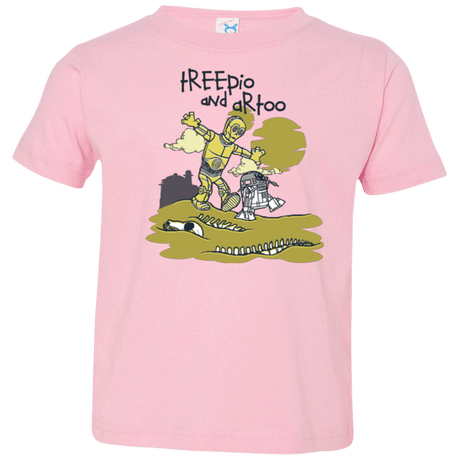 T-Shirts Pink / 2T Treepio and Artoo Toddler Premium T-Shirt