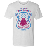 T-Shirts Heather White / Small Tri County Pie Eating Men's Triblend T-Shirt