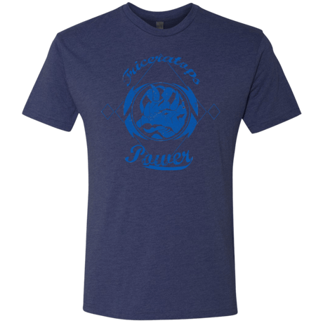 T-Shirts Vintage Navy / Small Triceratops Men's Triblend T-Shirt