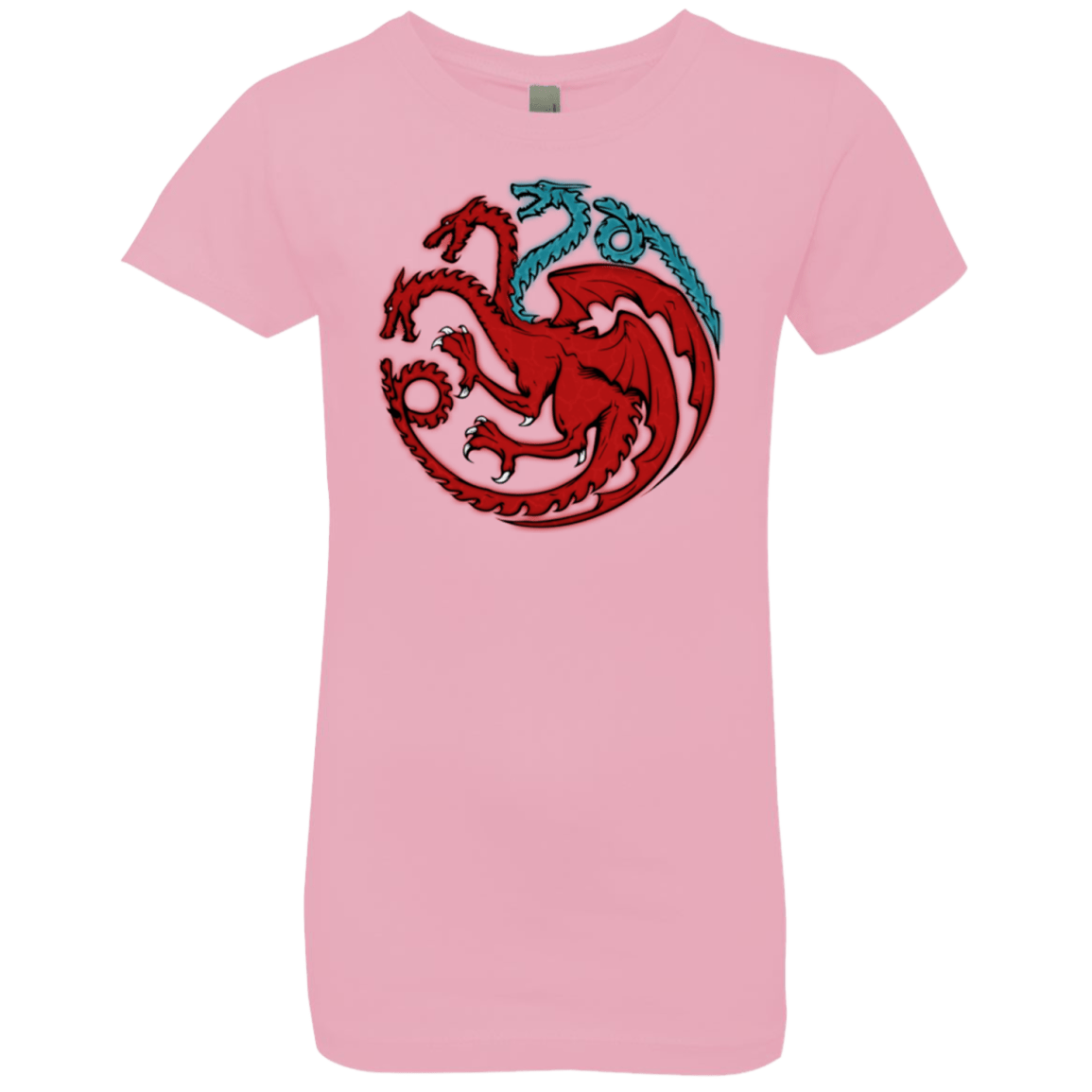 T-Shirts Light Pink / YXS Trinity of fire and ice V2 Girls Premium T-Shirt