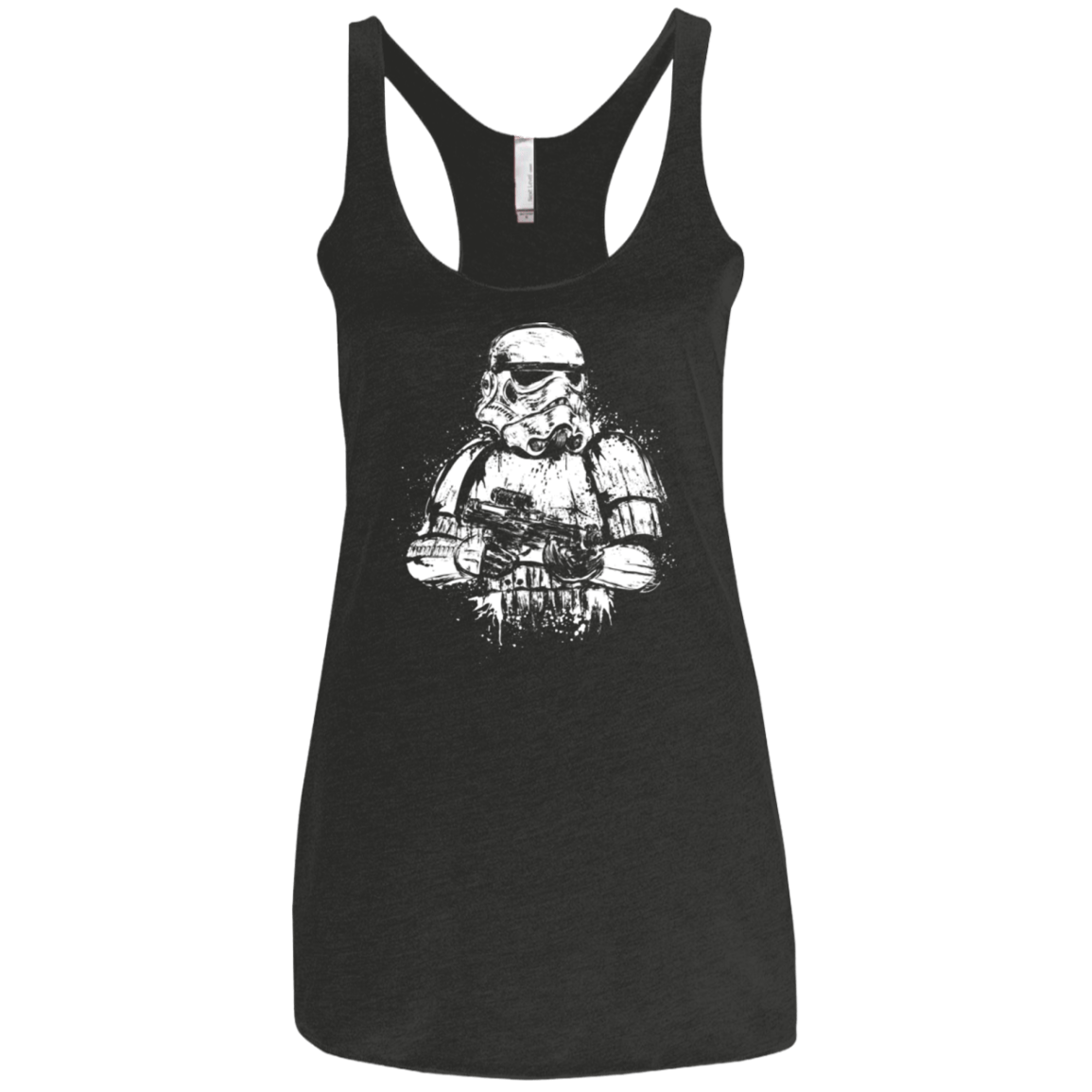 T-Shirts Vintage Black / X-Small Trooper of Empire Women's Triblend Racerback Tank