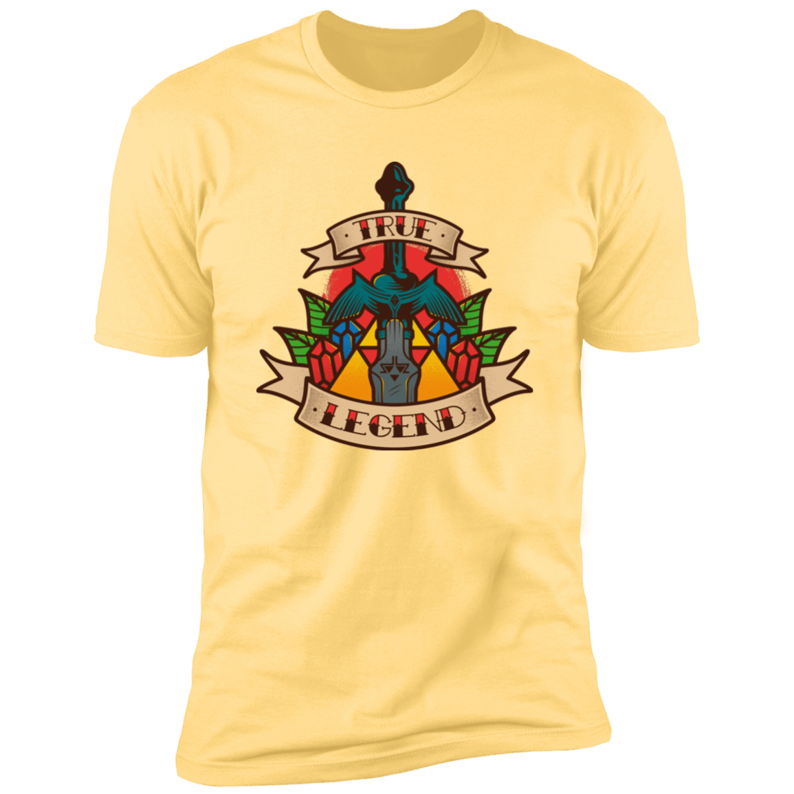 T-Shirts Banana Cream / S True Legend Men's Premium T-Shirt