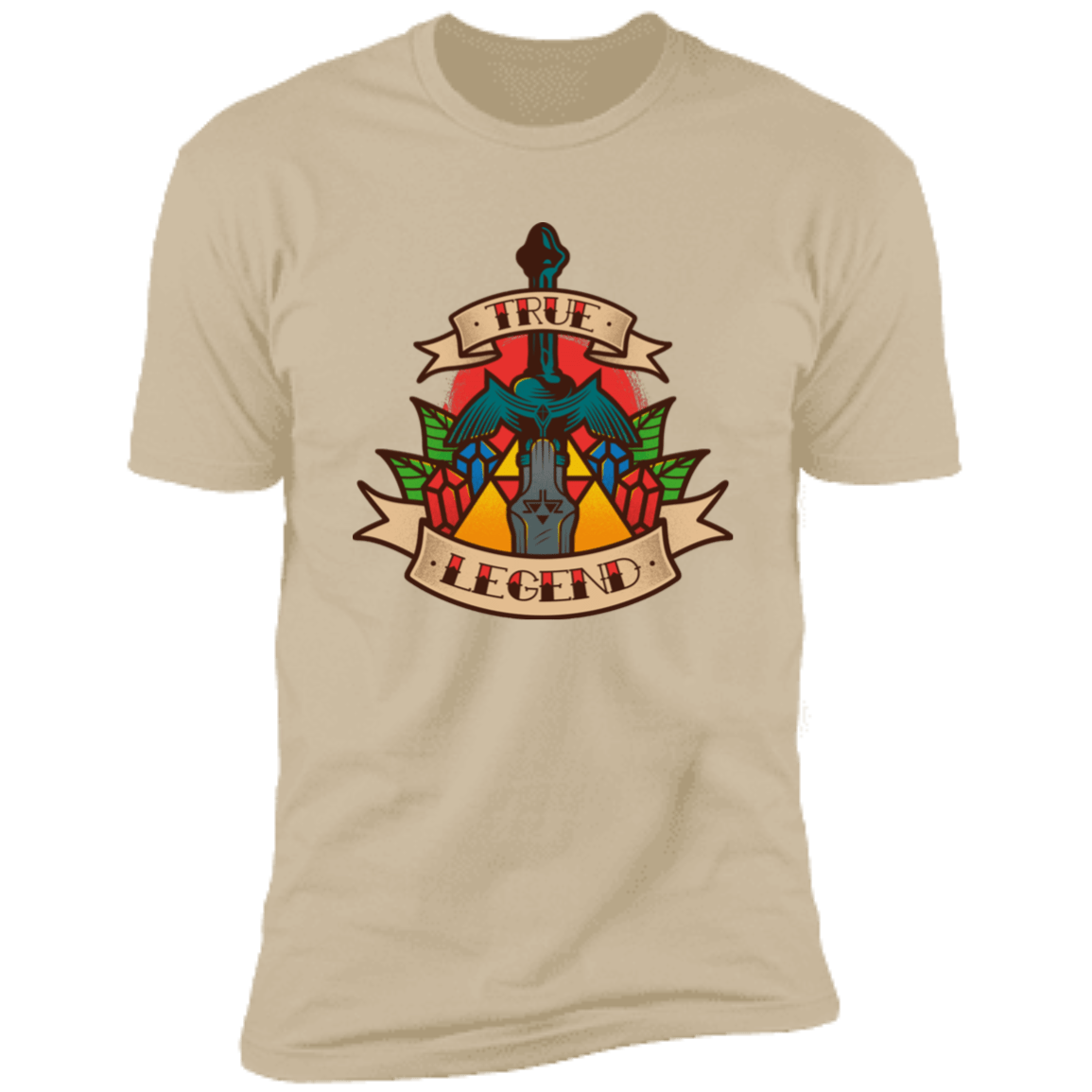 T-Shirts Sand / S True Legend Men's Premium T-Shirt