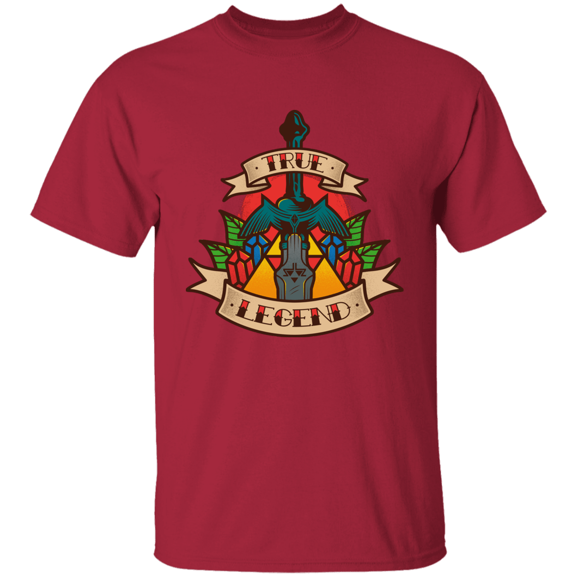 T-Shirts Cardinal / YXS True Legend Youth T-Shirt