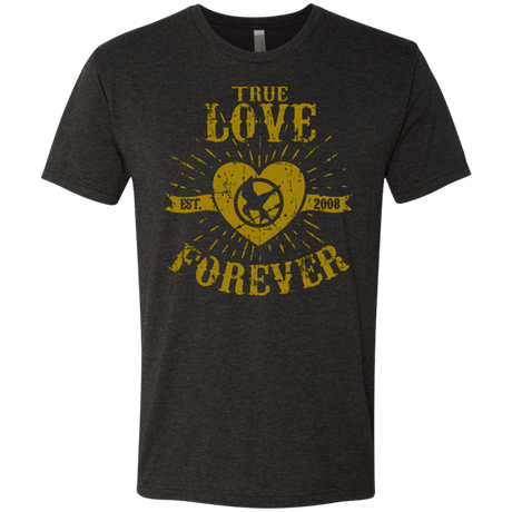 T-Shirts Vintage Black / Small True Love Forever Games Men's Triblend T-Shirt