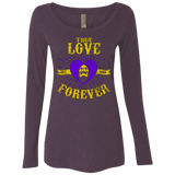 T-Shirts Vintage Purple / Small True Love Forever Masters Women's Triblend Long Sleeve Shirt