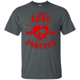 T-Shirts Dark Heather / Small True Love Forever Thunder T-Shirt