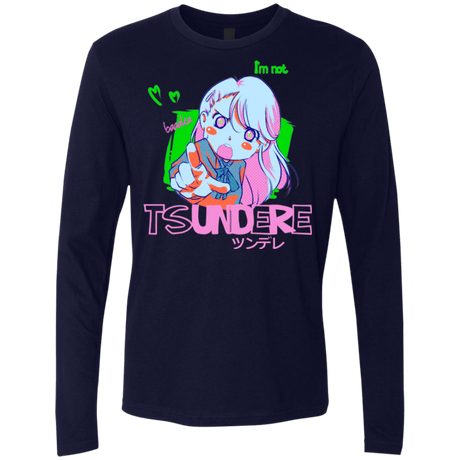 T-Shirts Midnight Navy / Small Tsundere Men's Premium Long Sleeve