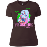 T-Shirts Dark Chocolate / X-Small Tsundere Women's Premium T-Shirt