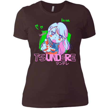 T-Shirts Dark Chocolate / X-Small Tsundere Women's Premium T-Shirt