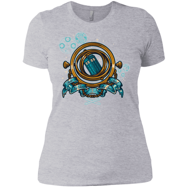 T-Shirts Heather Grey / X-Small TURN THE TIME TWIST THE SPACE Women's Premium T-Shirt