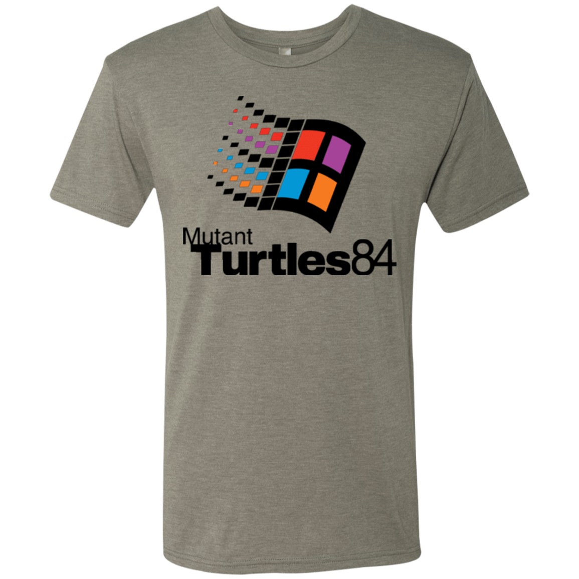 T-Shirts Venetian Grey / Small Turtles 84 Men's Triblend T-Shirt