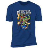 T-Shirts Royal / S Turtles and Dragons Men's Premium T-Shirt