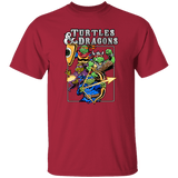 T-Shirts Cardinal / S Turtles and Dragons T-Shirt