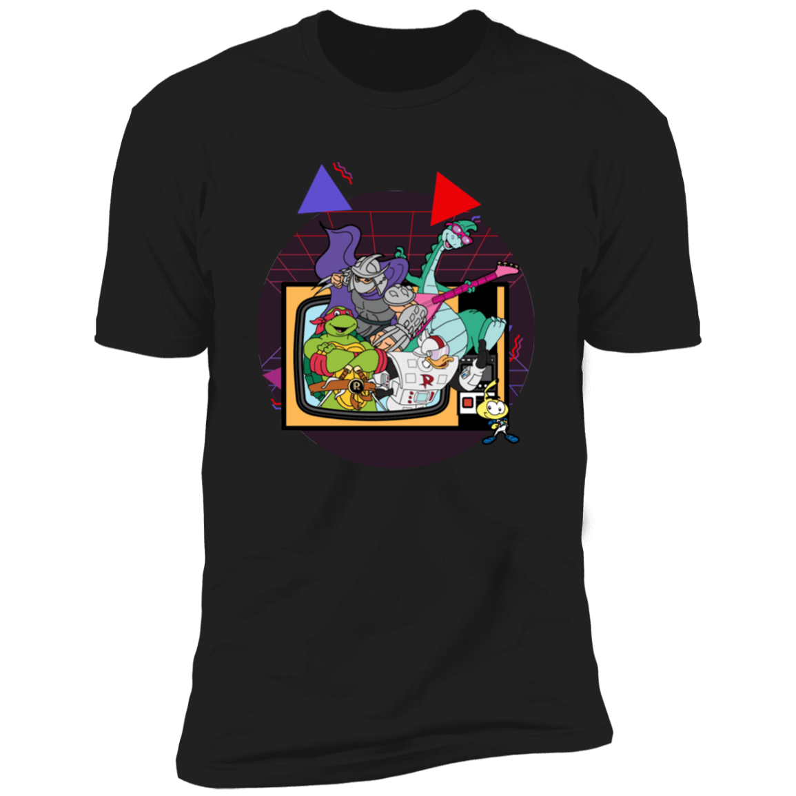 TV Toons 5 Men's Premium T-Shirt – Pop Up Tee