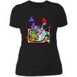 T-Shirts Black / X-Small TV Toons 5 Women's Premium T-Shirt