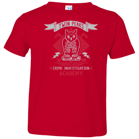 T-Shirts Red / 2T Twin Peaks Academy Toddler Premium T-Shirt