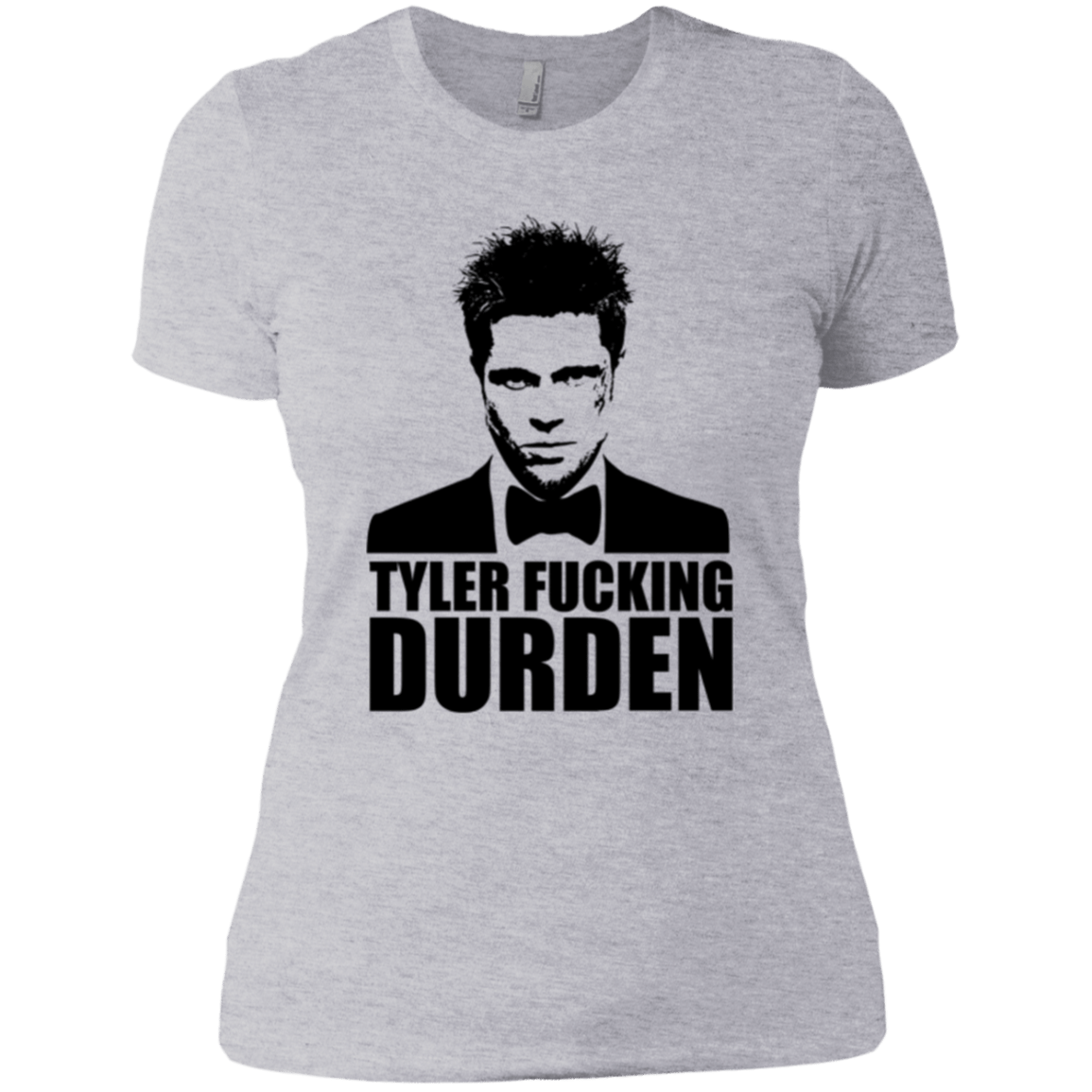 T-Shirts Heather Grey / X-Small Tyler Fucking Durden Women's Premium T-Shirt