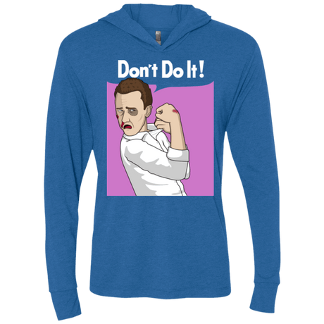 T-Shirts Vintage Royal / X-Small Tyler Triblend Long Sleeve Hoodie Tee