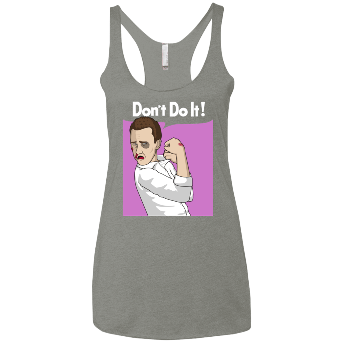 T-Shirts Venetian Grey / X-Small Tyler Women's Triblend Racerback Tank