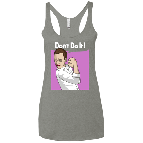 T-Shirts Venetian Grey / X-Small Tyler Women's Triblend Racerback Tank