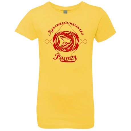 T-Shirts Vibrant Yellow / YXS Tyrannosaurus Girls Premium T-Shirt