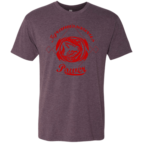 T-Shirts Vintage Purple / Small Tyrannosaurus Men's Triblend T-Shirt