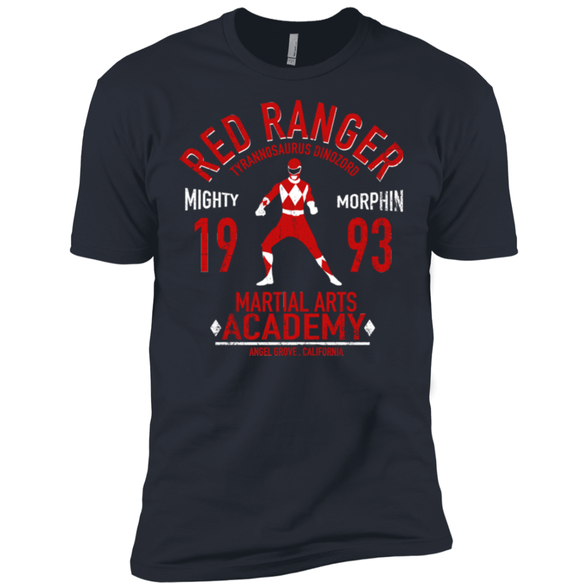T-Shirts Indigo / X-Small Tyrannosaurus Ranger (1) Men's Premium T-Shirt