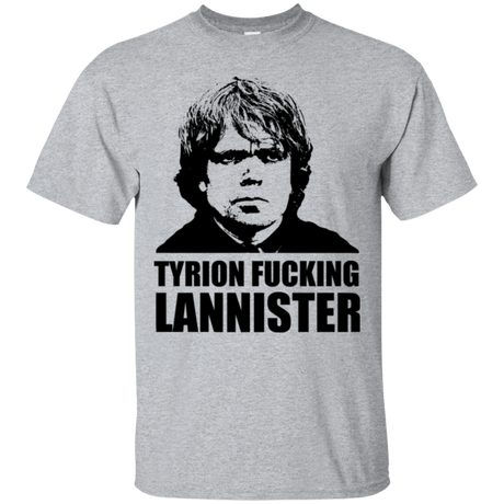 T-Shirts Sport Grey / Small Tyrion fucking Lannister T-Shirt