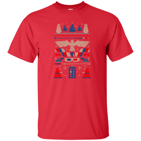 T-Shirts Red / Small Ugly Who Sweater T-Shirt