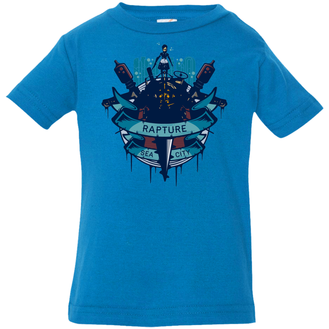 T-Shirts Cobalt / 6 Months Under The Sea Infant Premium T-Shirt