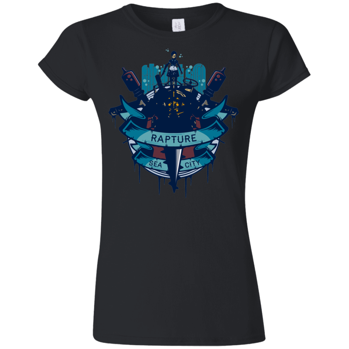 T-Shirts Black / S Under The Sea Junior Slimmer-Fit T-Shirt