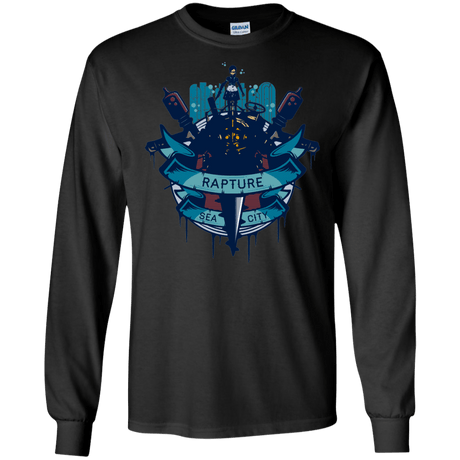 T-Shirts Black / S Under The Sea Men's Long Sleeve T-Shirt