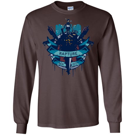 T-Shirts Dark Chocolate / S Under The Sea Men's Long Sleeve T-Shirt