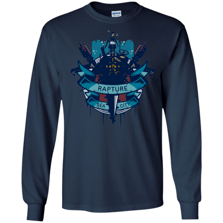 T-Shirts Navy / S Under The Sea Men's Long Sleeve T-Shirt