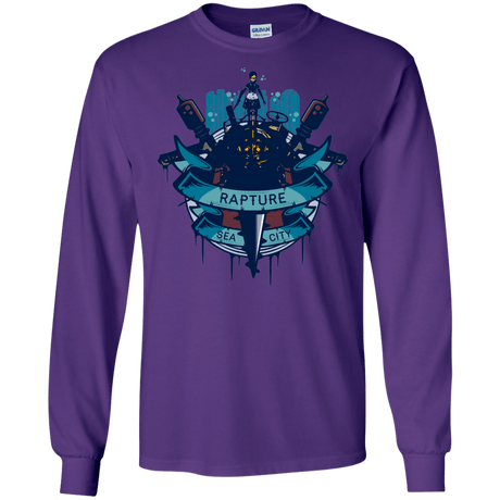 T-Shirts Purple / S Under The Sea Men's Long Sleeve T-Shirt