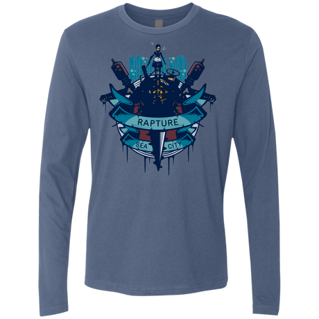 T-Shirts Indigo / S Under The Sea Men's Premium Long Sleeve