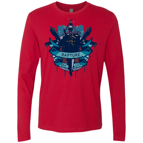 T-Shirts Red / S Under The Sea Men's Premium Long Sleeve