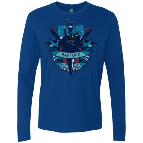 T-Shirts Royal / S Under The Sea Men's Premium Long Sleeve