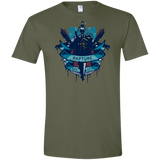 T-Shirts Military Green / S Under The Sea Men's Semi-Fitted Softstyle