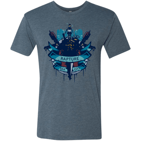 T-Shirts Indigo / S Under The Sea Men's Triblend T-Shirt