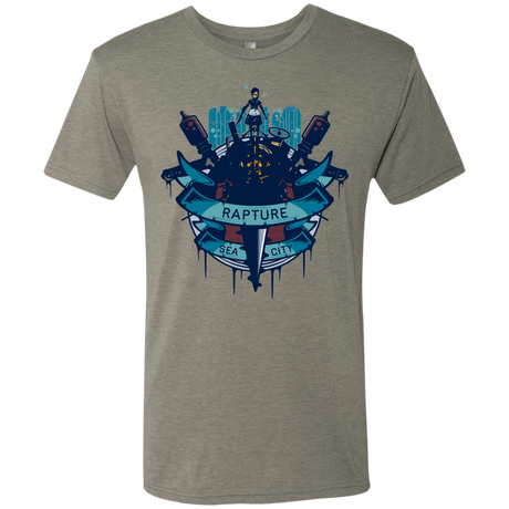 T-Shirts Venetian Grey / S Under The Sea Men's Triblend T-Shirt