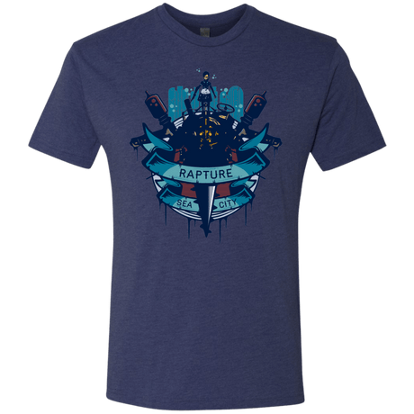 T-Shirts Vintage Navy / S Under The Sea Men's Triblend T-Shirt